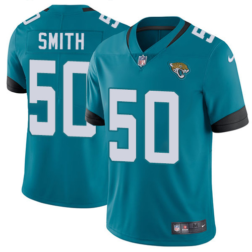 Nike Jacksonville Jaguars #50 Telvin Smith Teal Green Alternate Men Stitched NFL Vapor Untouchable Limited Jersey